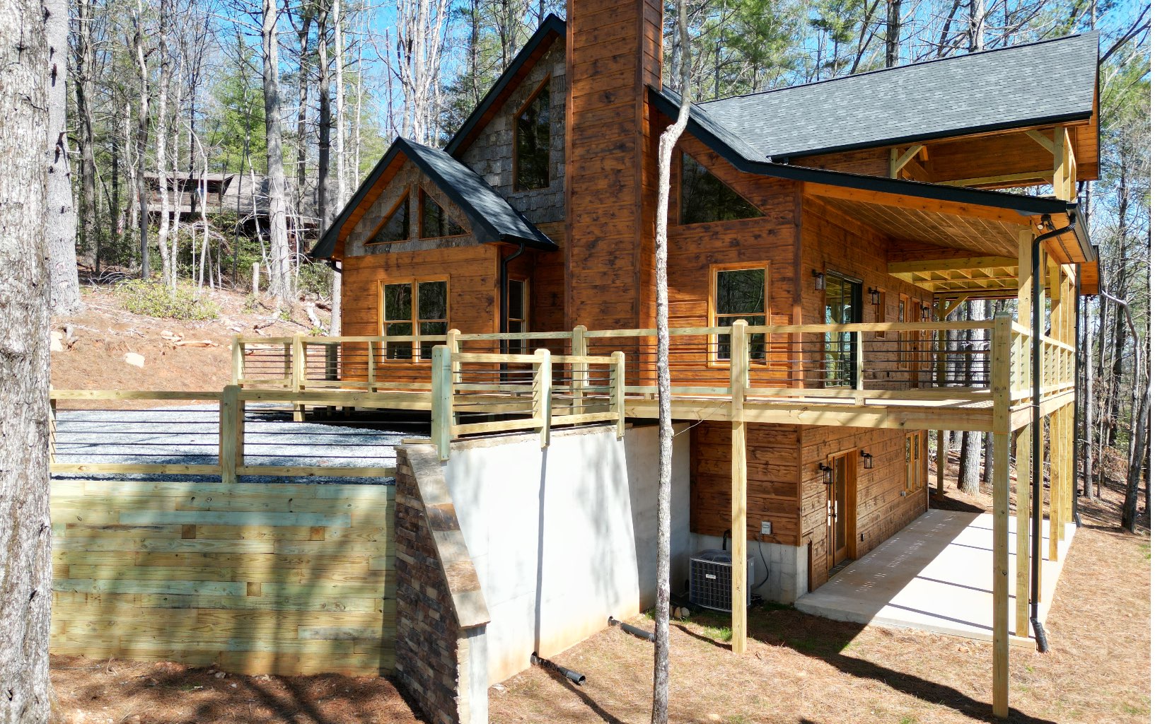 58 Papa Bear Path Cherry Log, GA 30522 - Photo 33 of 33 a view of a house with wooden fence