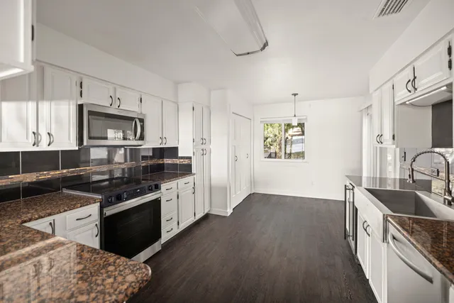 a view of a balcony with lake