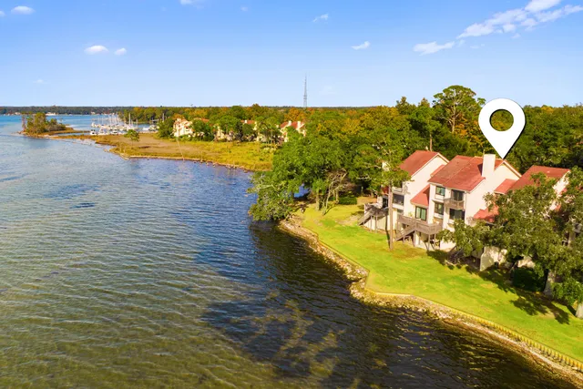 a view of a swimming pool with an outdoor space