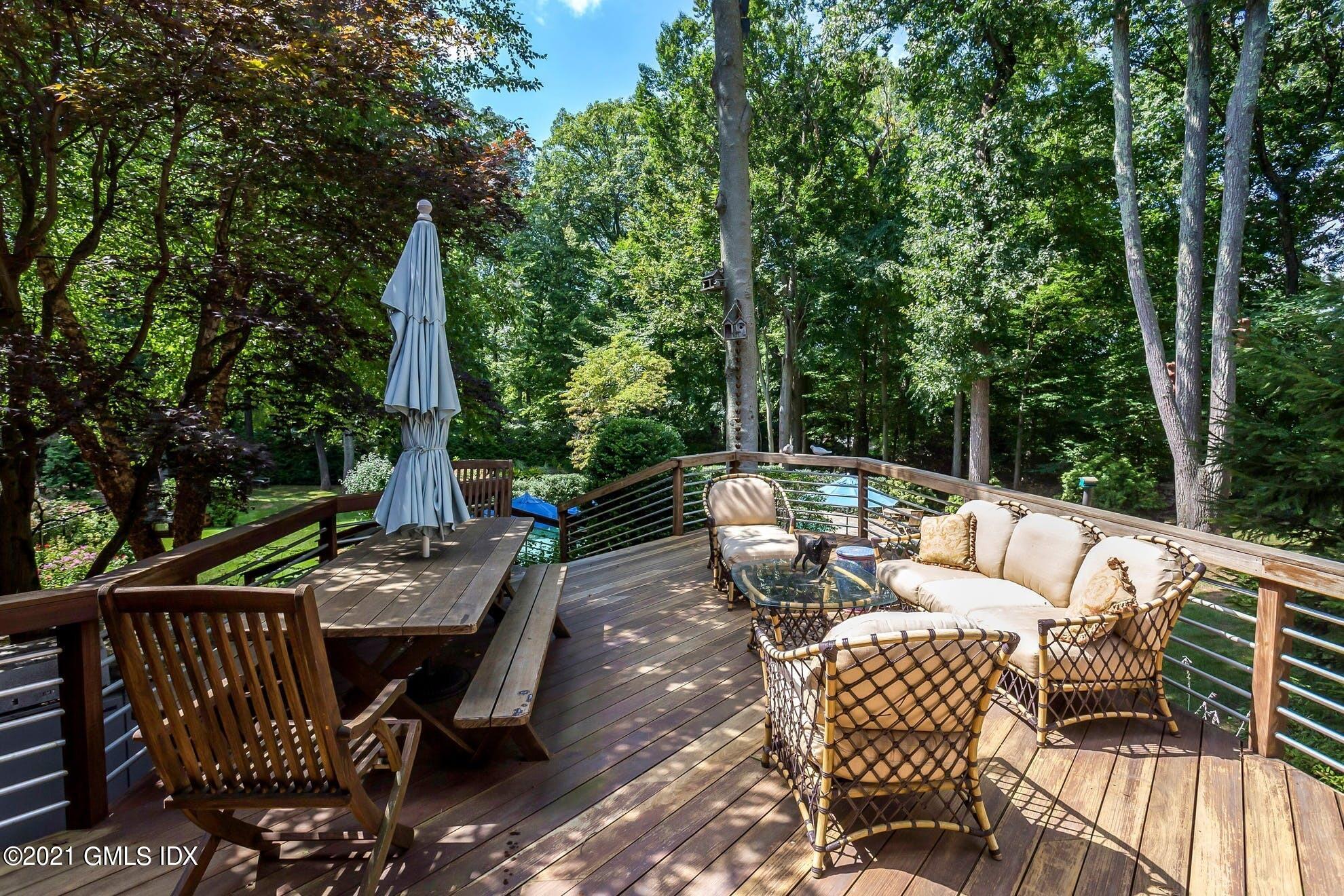 7 Chateau Ridge Road Greenwich, CT 06831 - Photo 24 of 36 a view of outdoor space yard patio and deck