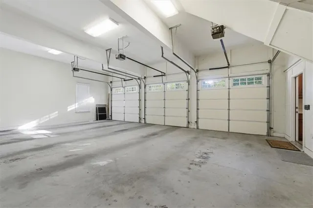 a view of a ceiling fan in a room