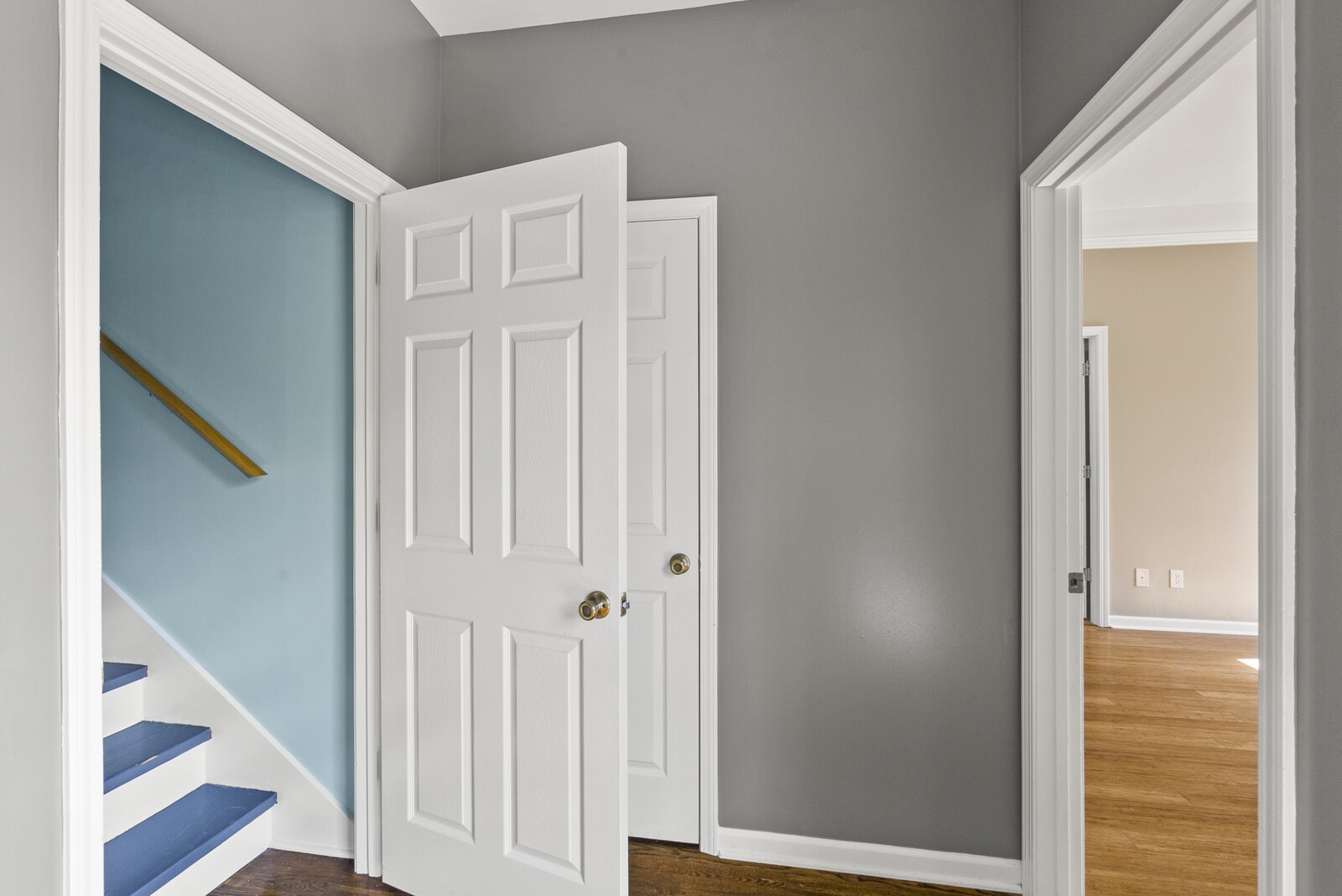 450 Brown Road Lebanon, TN 37087 - Photo 23 of 37 a view of a hallway with wooden floor and cabinet