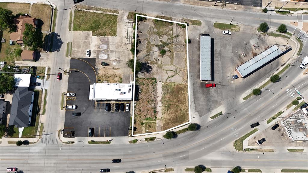 3607 East Rosedale Street Fort Worth, TX 76105 - Photo 14 of 15 Aerial overview of property's location featuring property parcel outlined