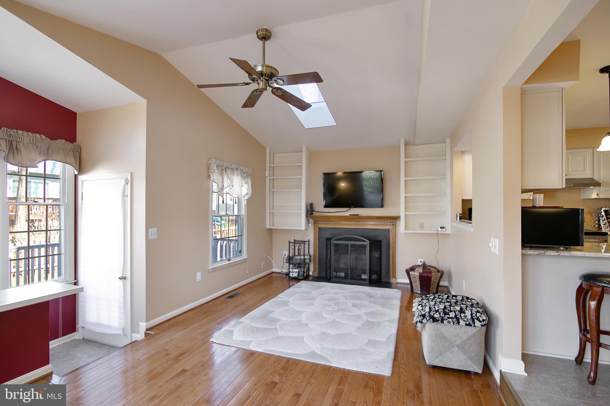 1916 Brigade Way Odenton, MD 21113 - Photo 13 of 27 Family Room w/Wood Burning Fireplace.