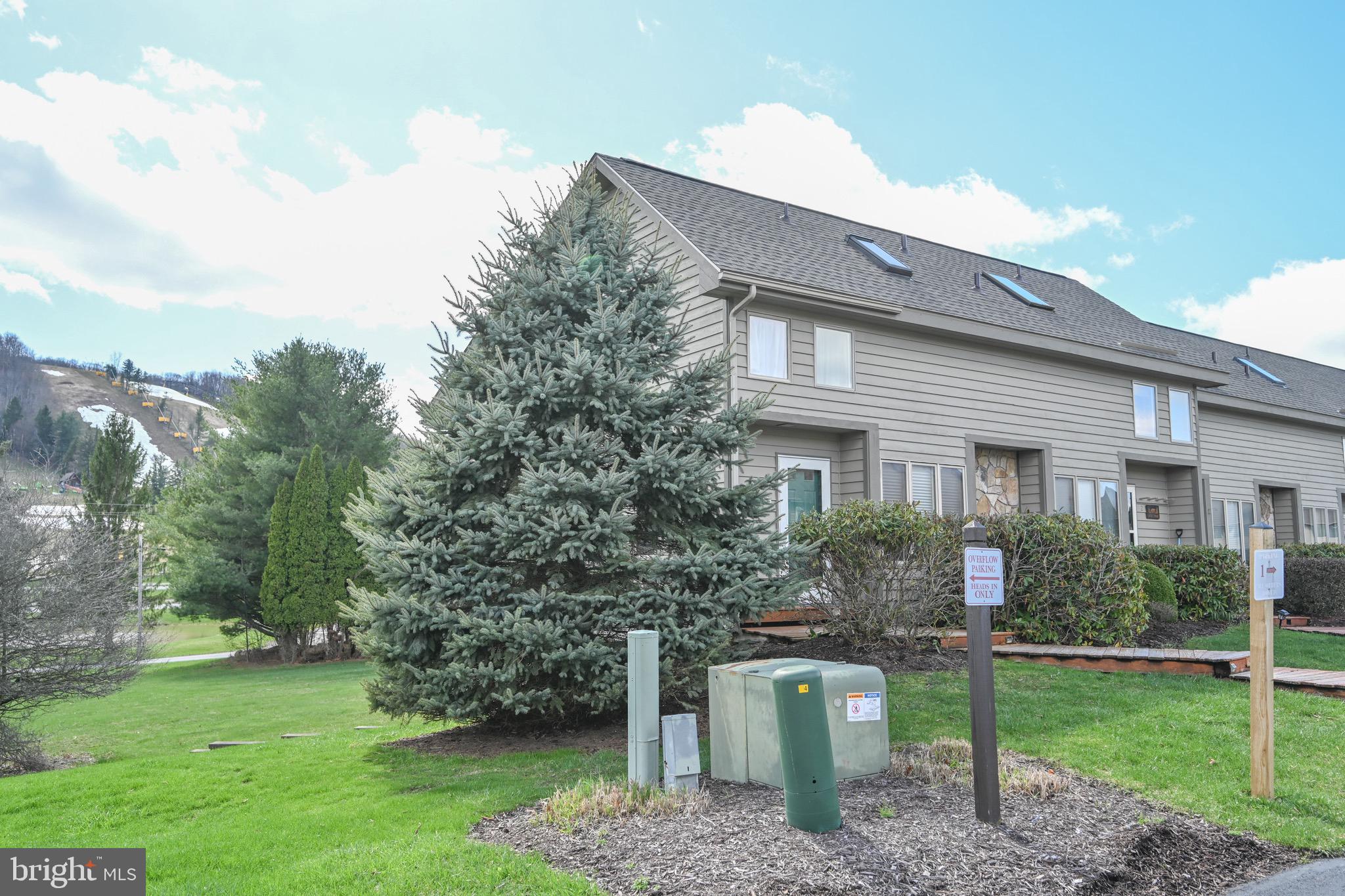 257 Marsh Hill Road, Unit 1 McHenry, MD 21541 - Photo 34 of 50 a front view of a house with a yard