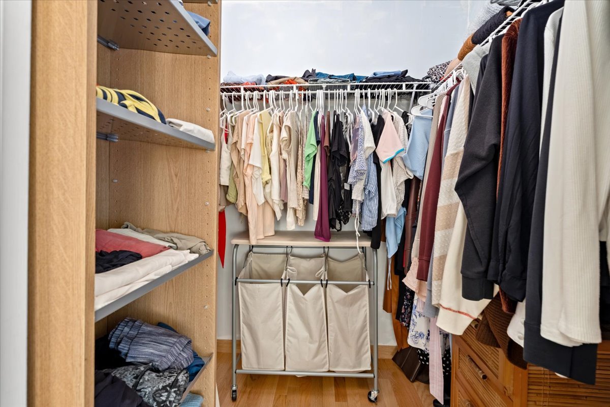40 East 9th Street, Unit 1303 Chicago, IL 60605 - Photo 14 of 20 a view of walk in closet with clothes