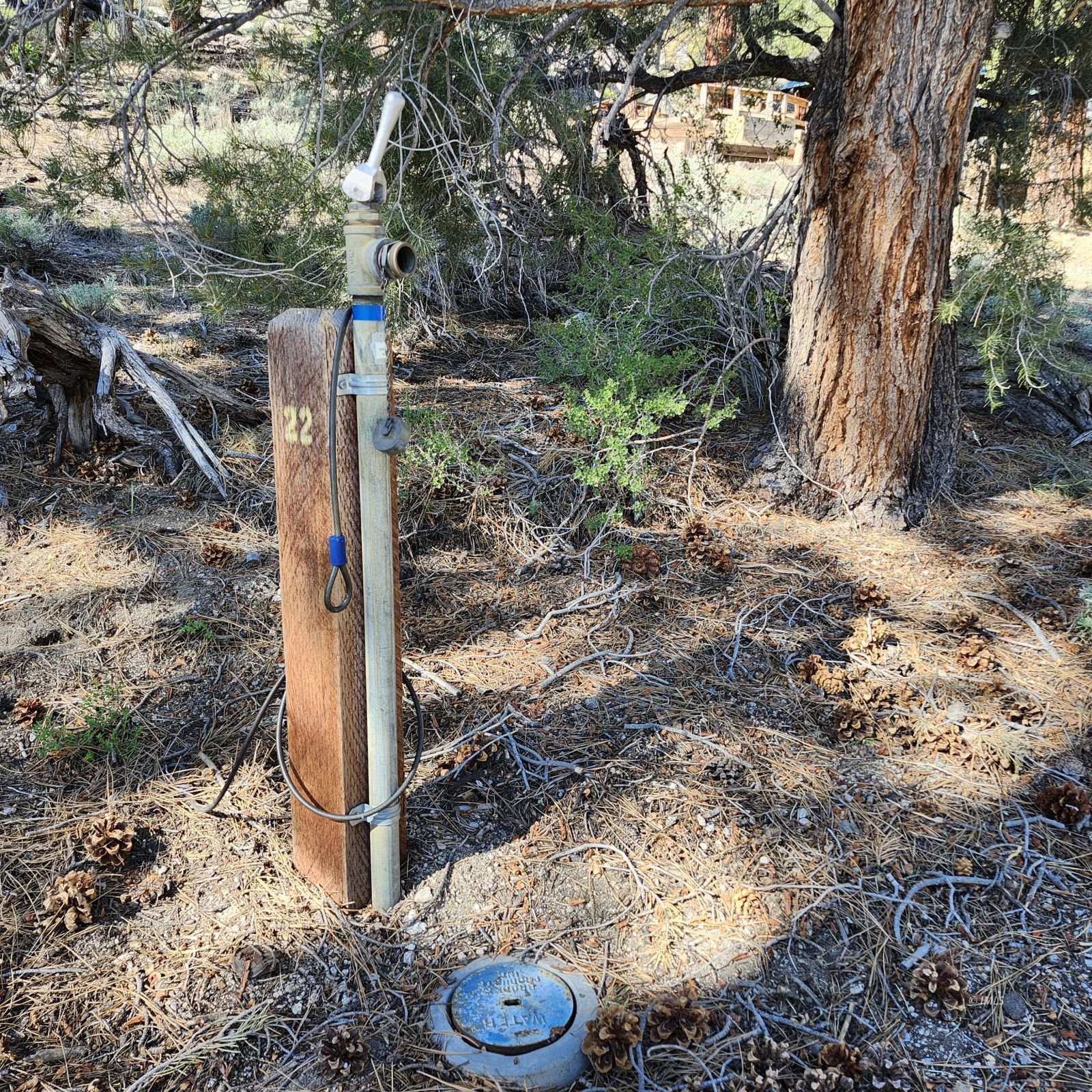 22 Whitney Portal Road Lone Pine, CA 93545 - Photo 29 of 32 Water turn on/off for cabin