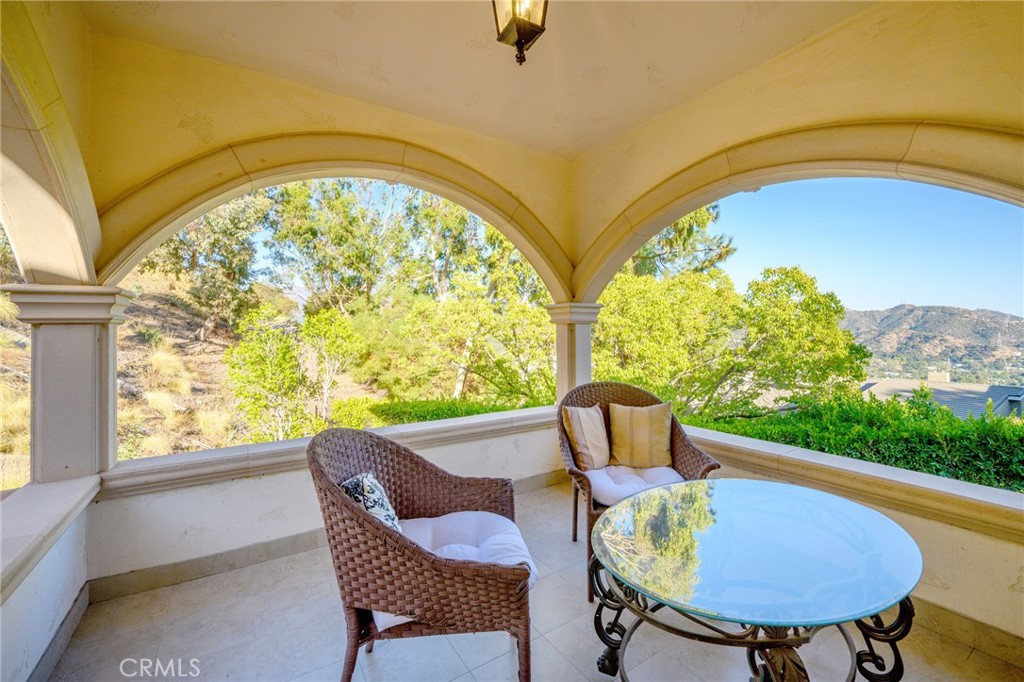 3331 Oakmont View Drive Glendale, CA 91208 - Photo 27 of 50 a view of a dining room with furniture window and outside view