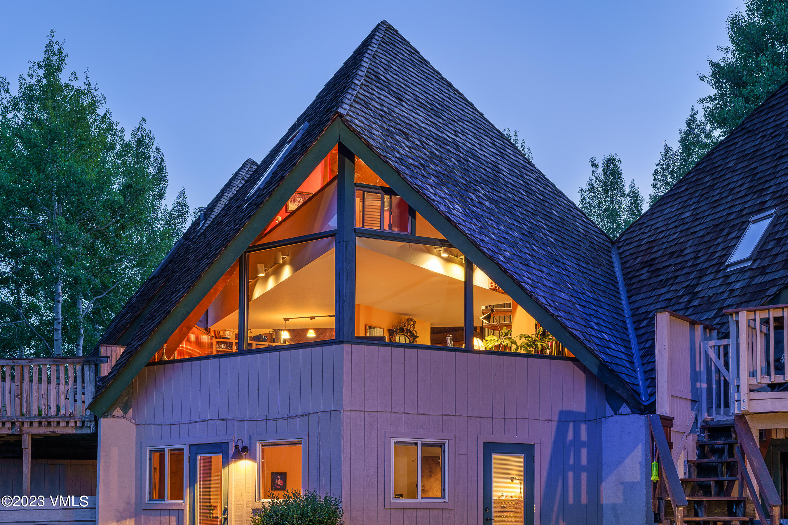 a red brick building with large windows