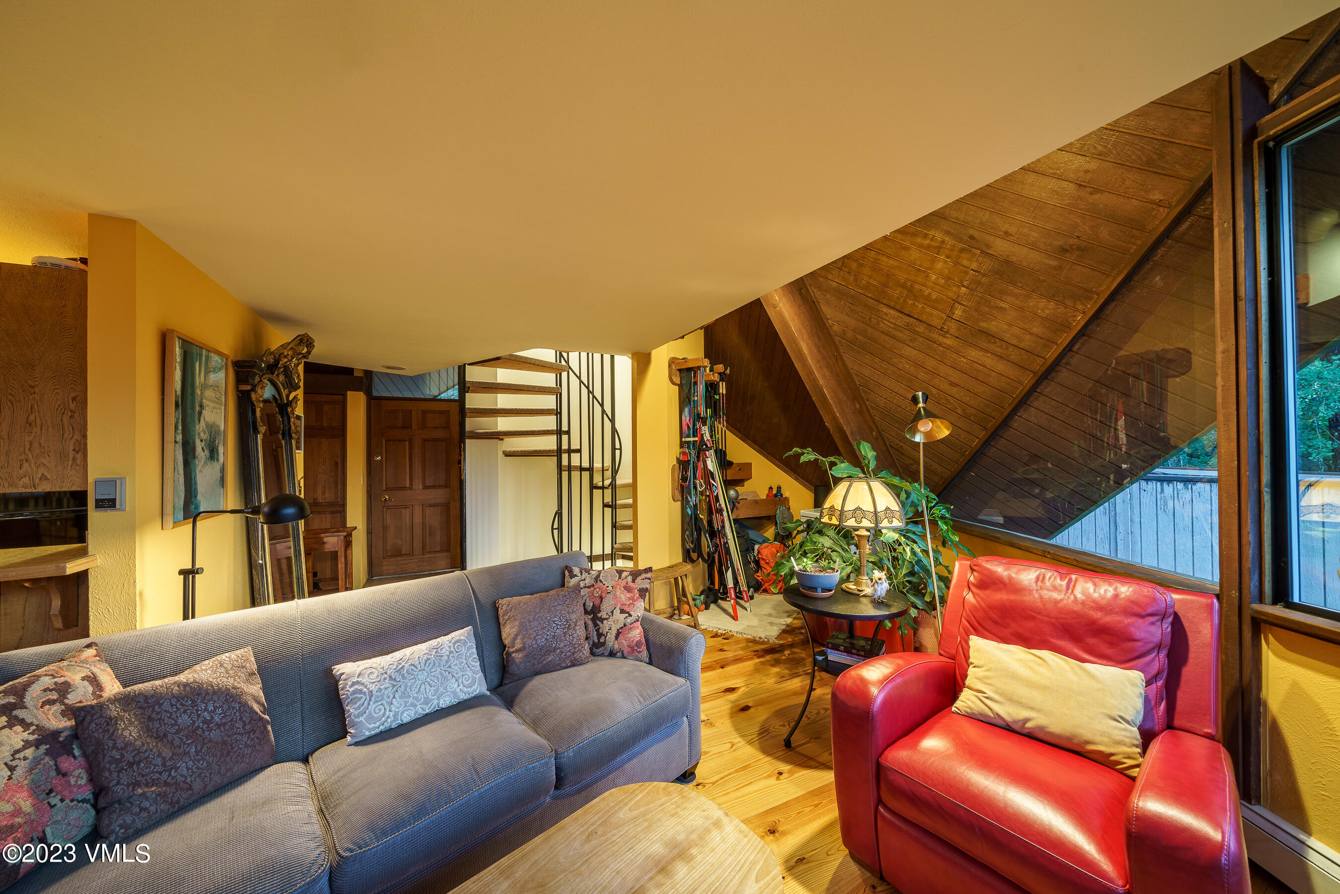 1400 Lions Ridge Loop, Unit A2 Vail, CO 81657 - Photo 32 of 38 a view of a couches in the patio