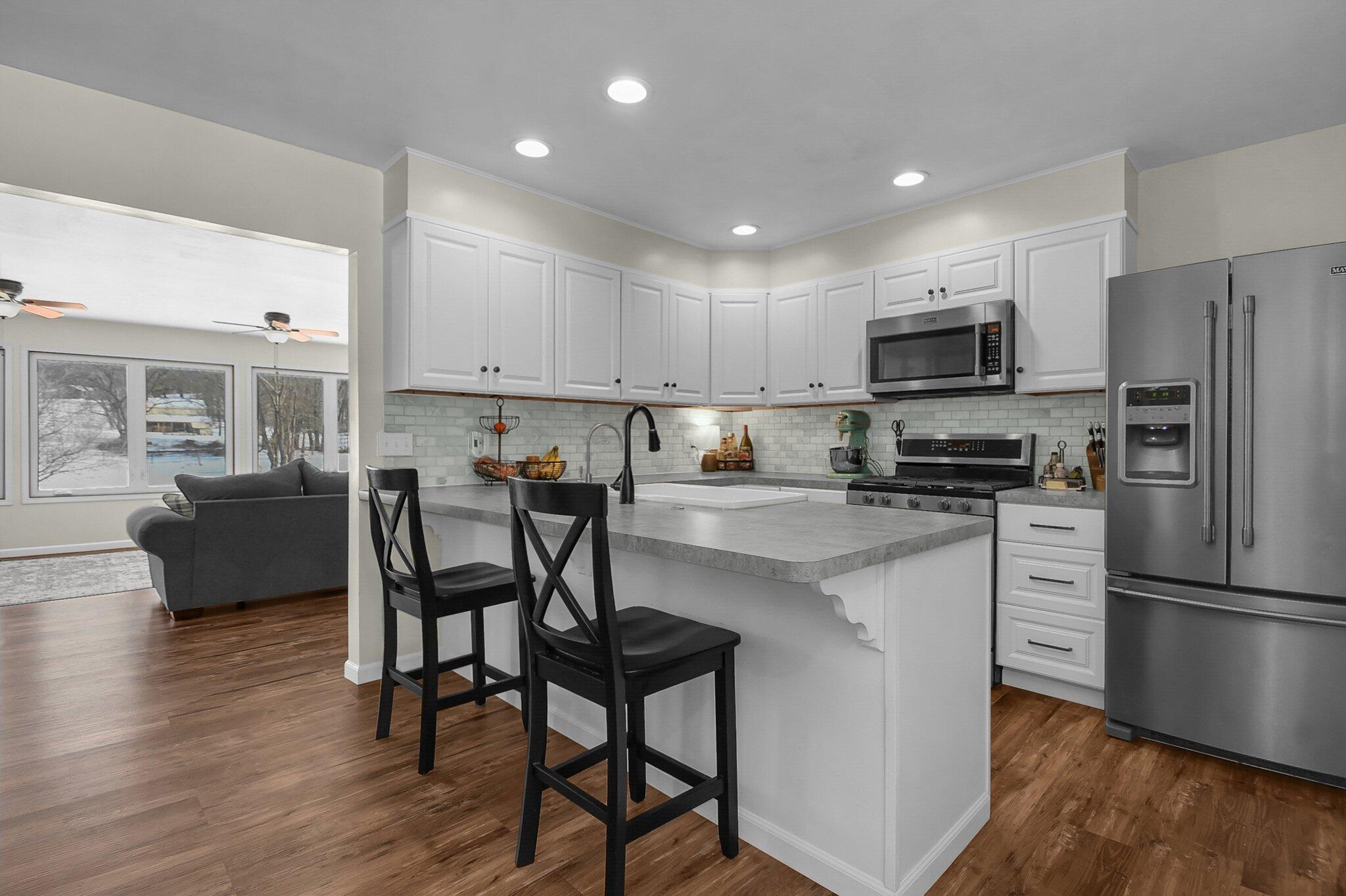 6270 Welsh Road Nashport, OH 43830 - Photo 12 of 49 view into family room from kitchen