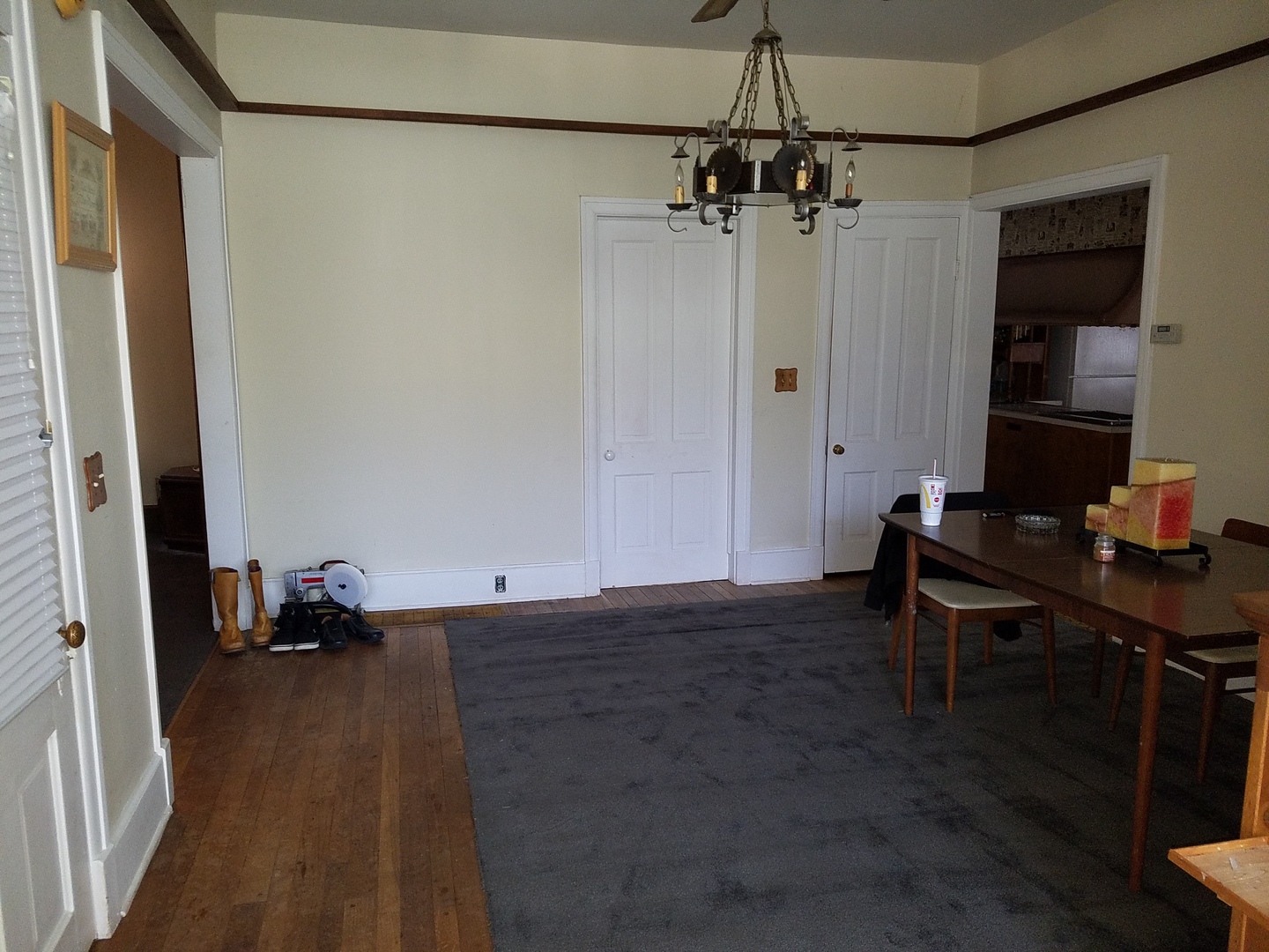 426 North 11th Street Rochelle, IL 61068 - Photo 15 of 18 a view of a room with a table and a chandelier
