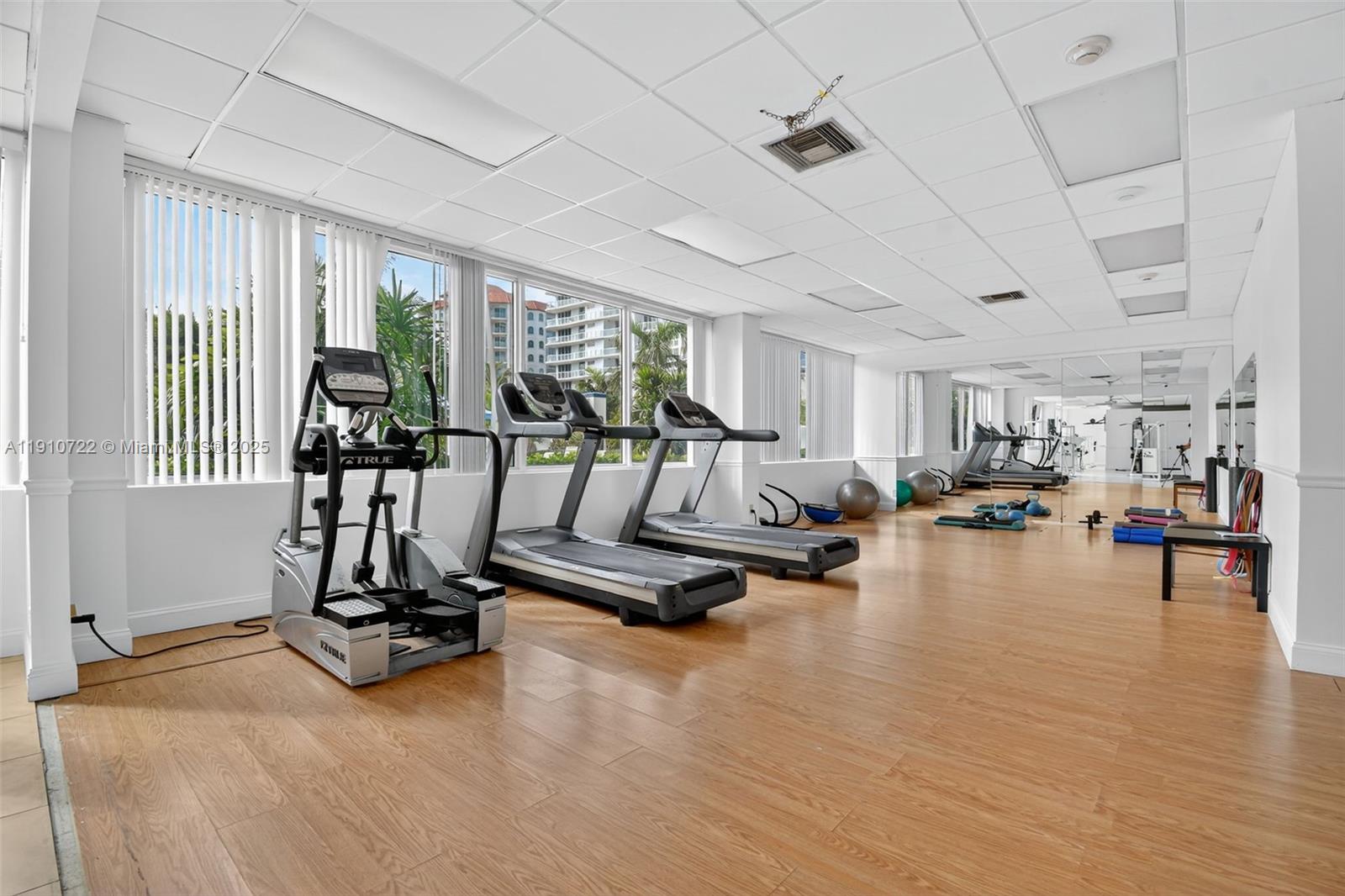 336 North Birch Road, Unit 12B Fort Lauderdale, FL 33304 - Photo 52 of 55 a view of a room with gym equipment