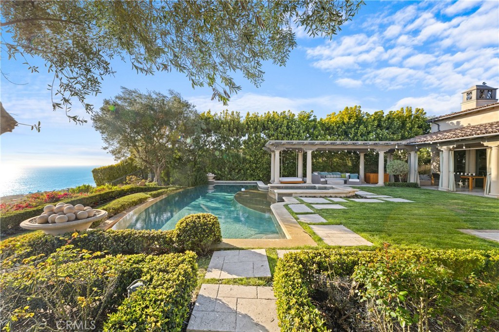 16 Shore Walk Newport Coast, CA 92657 - Photo 35 of 75 a view of a house with backyard and sitting area