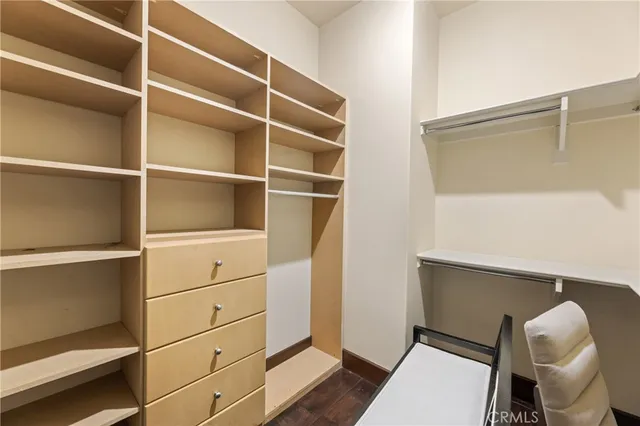 a view of a swimming pool with a house