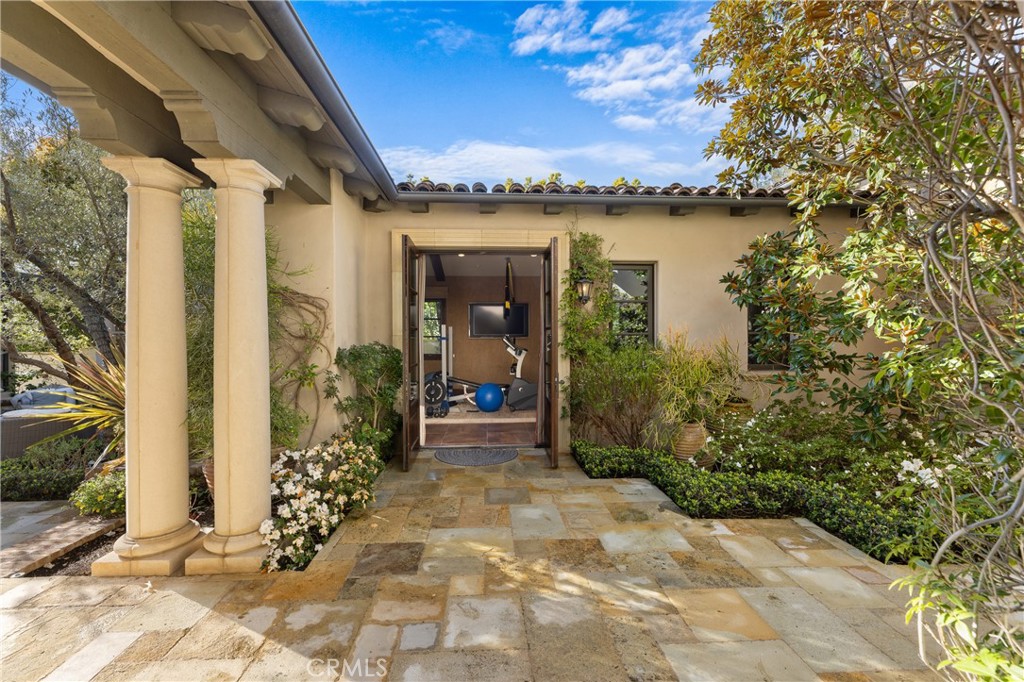 16 Shore Walk Newport Coast, CA 92657 - Photo 6 of 75 a view of a pathway of a house with lake view