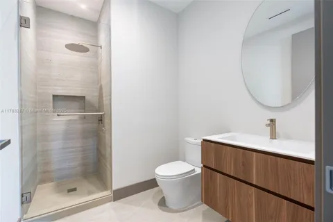 a view of a walk in closet