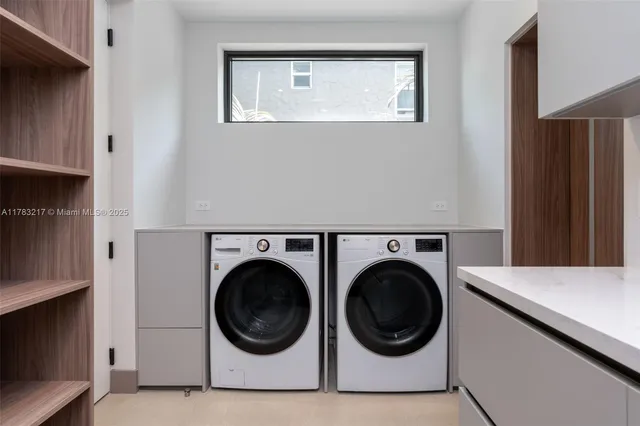 a view of swimming pool with an outdoor seating