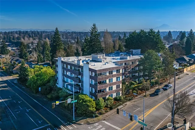 a view of a patio in a backyard