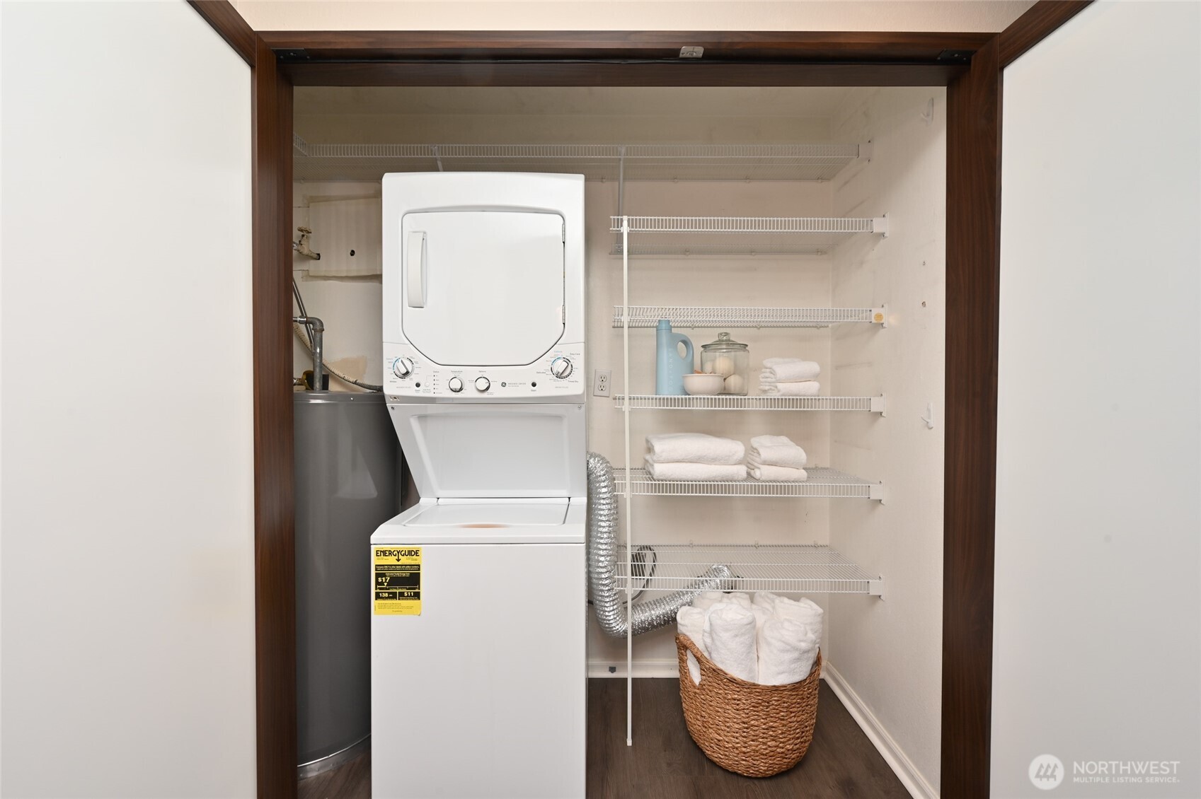3421 Southwest Roxbury Street, Unit 401 Seattle, WA 98126 - Photo 15 of 22 a close up of a utility room with a sink
