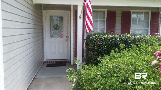 8877 Fall Court Mobile, AL 36695 - Photo 3 of 27 Open porch nestled behind the landscaping.
