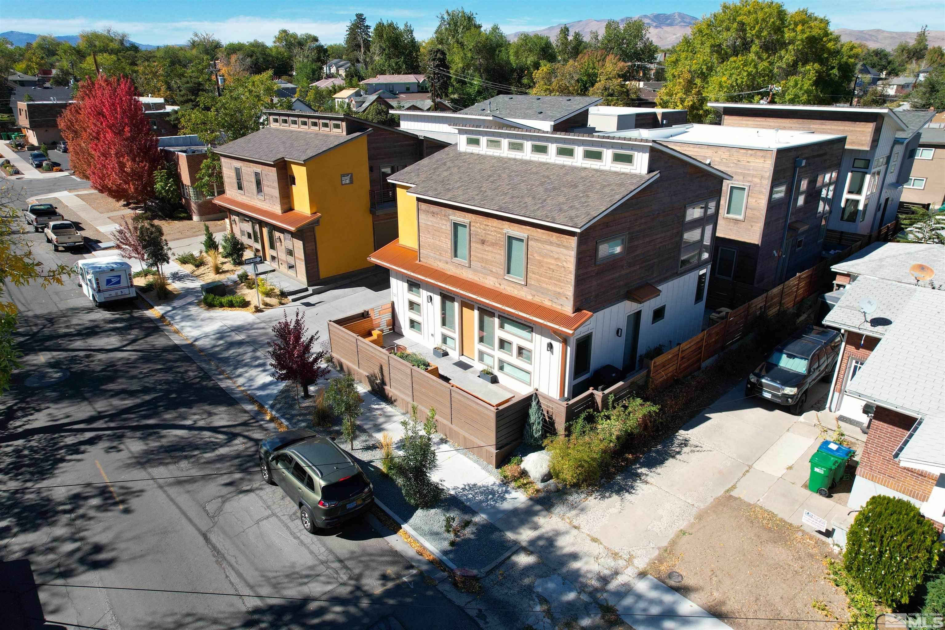 123 Martin Street Reno, NV 89509 - Photo 3 of 31 an aerial view of a house with a garden