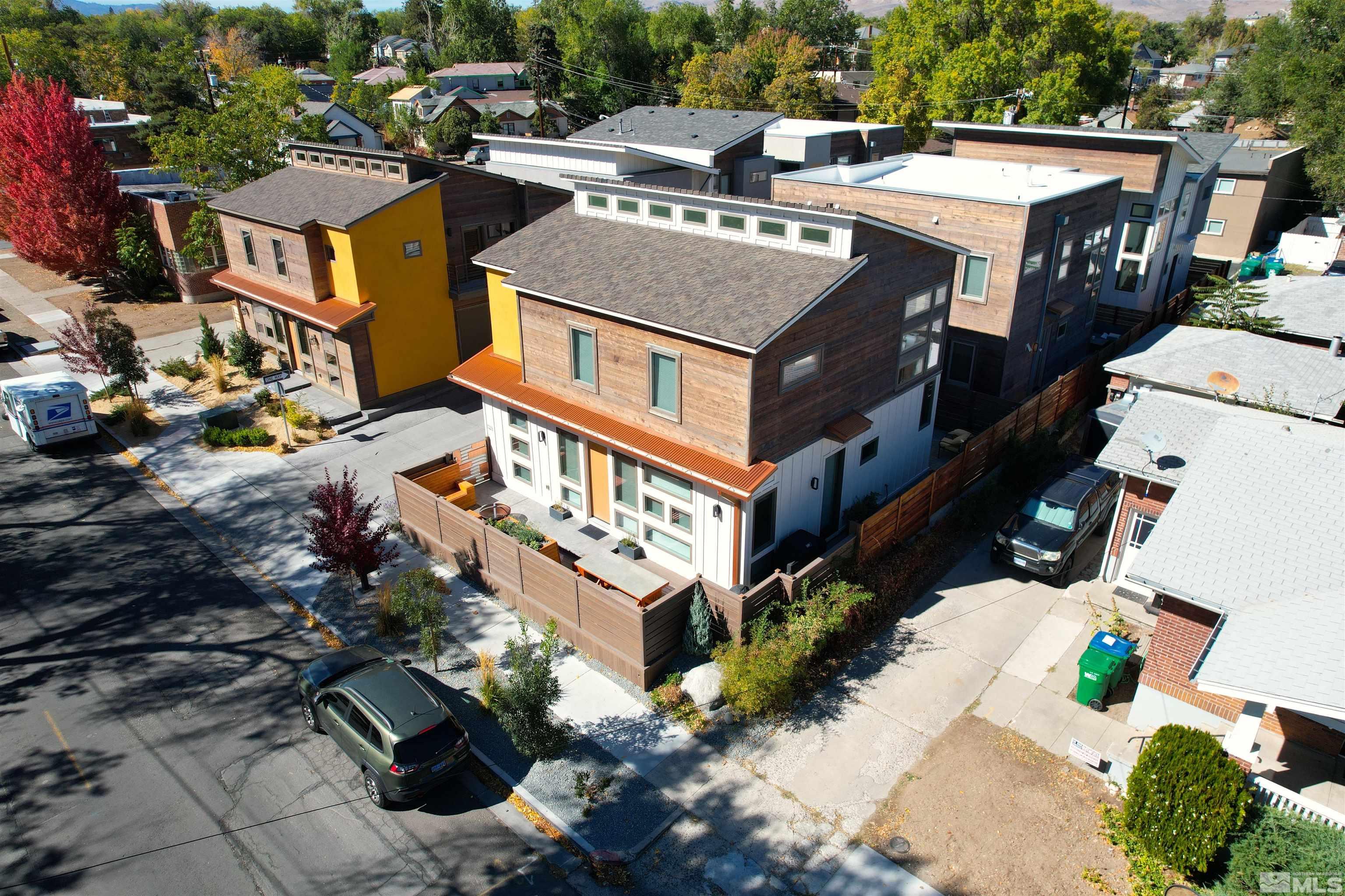 123 Martin Street Reno, NV 89509 - Photo 31 of 31 an aerial view of a house with a garden