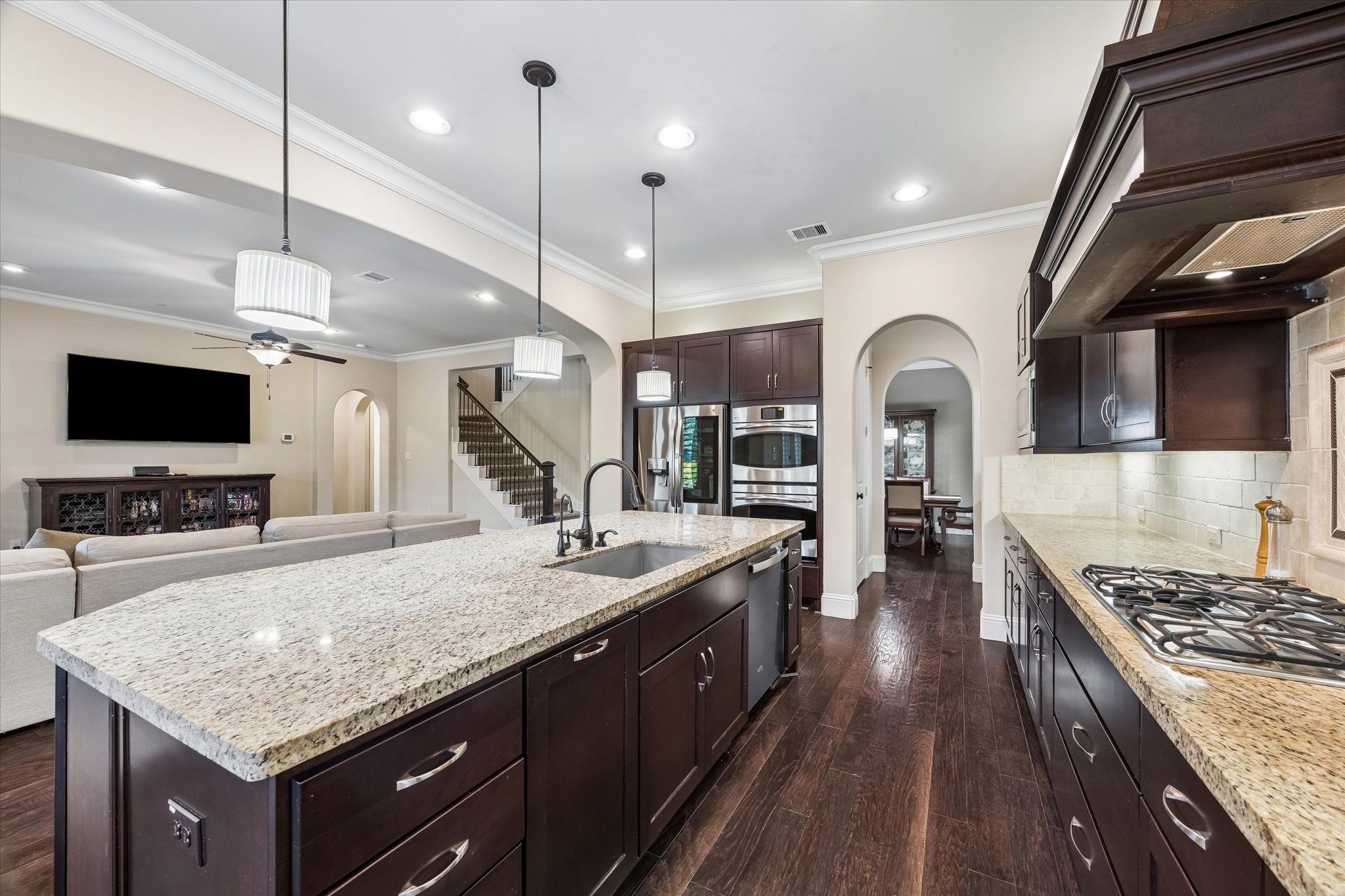 3 Tiburon Court Spring, TX 77389 - Photo 14 of 34 At 3 Tiburon Court, the kitchen isn't simply the heart of the home—it sets the rhythm for the life you'll build here.