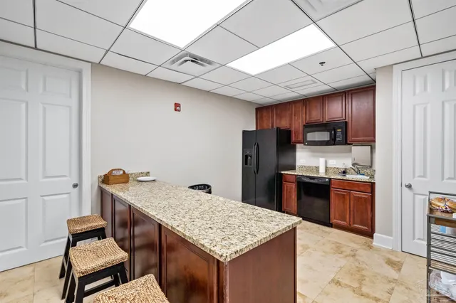 a view of a city with tall buildings