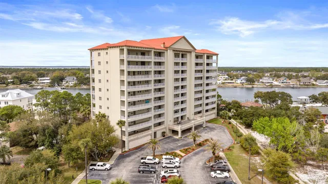 a view of a city with tall buildings