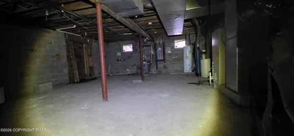 a view of storage and utility room