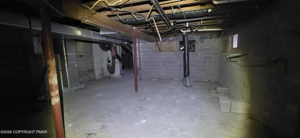 a view of storage and utility room
