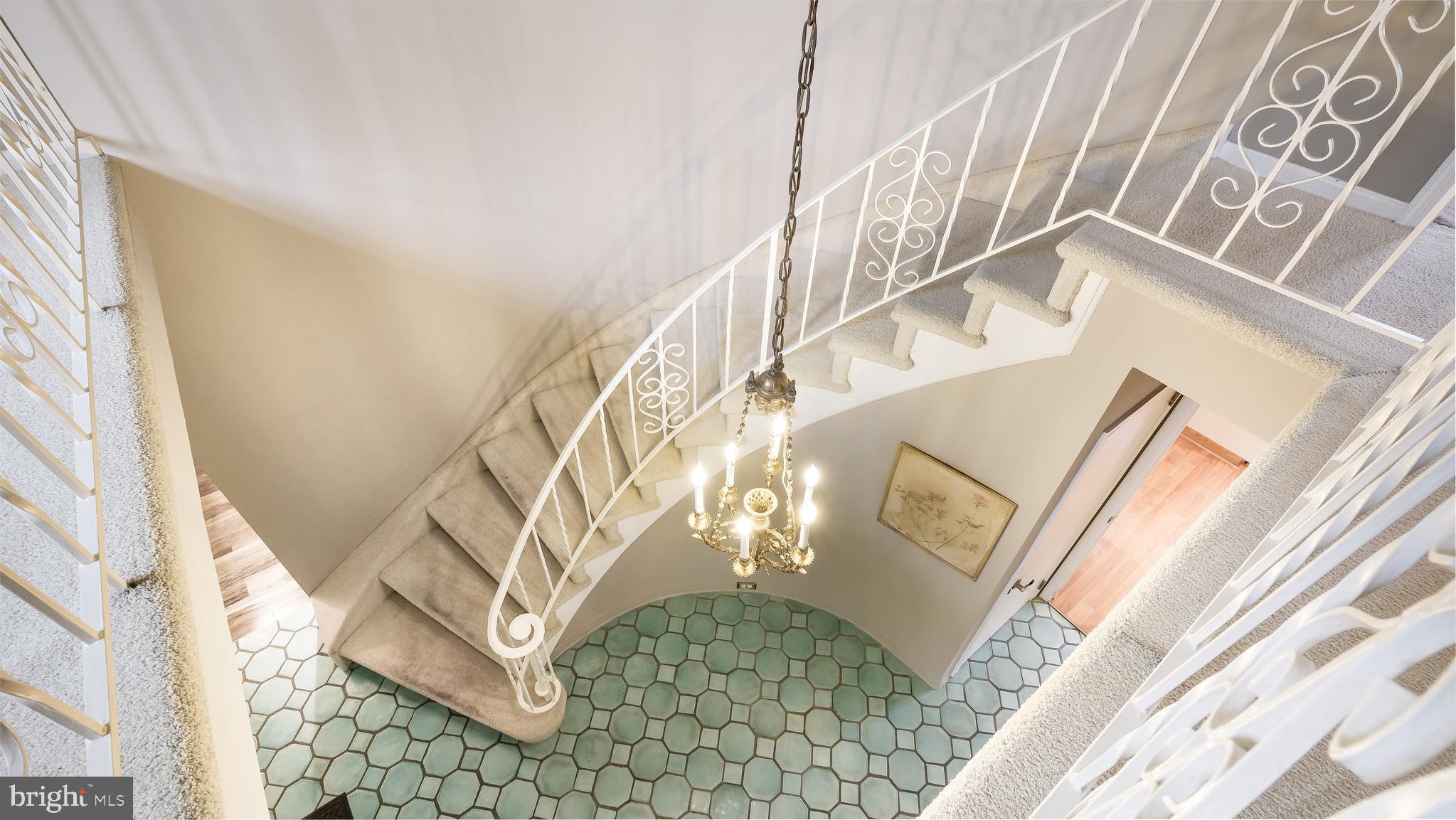 3632 Wheatsheaf Road Huntingdon Valley, PA 19006 - Photo 17 of 40 Spiral Staircase