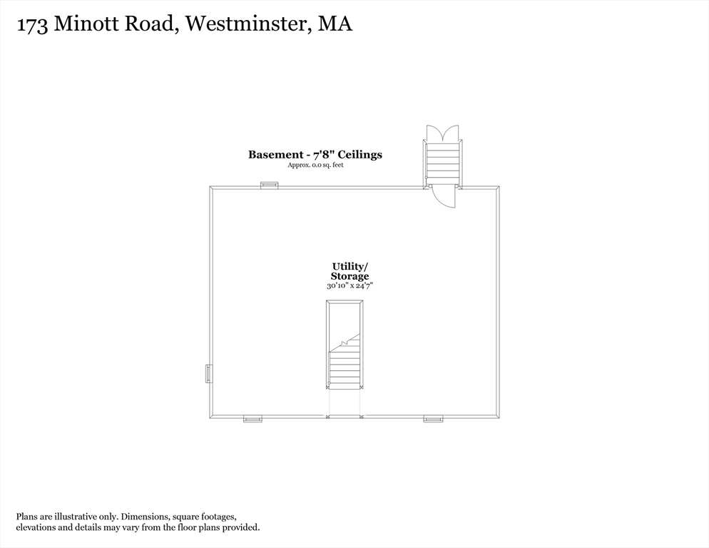 173 Minott Road Westminster, MA 01473 - Photo 32 of 33 a picture of a floor plan