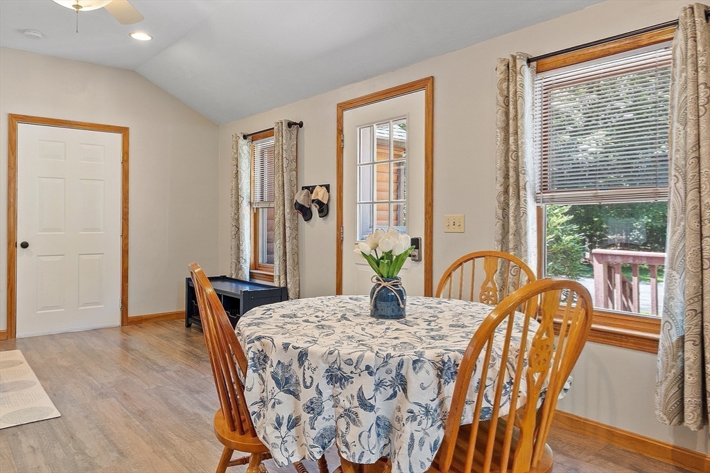 173 Minott Road Westminster, MA 01473 - Photo 10 of 33 a view of a dining room with furniture window and wooden floor
