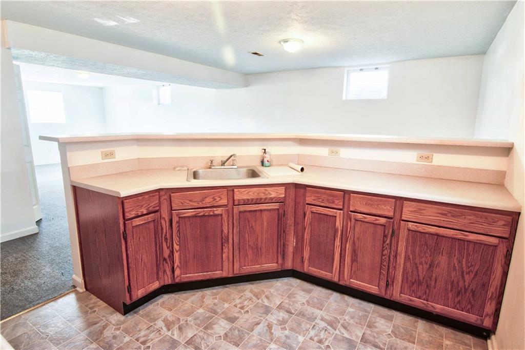 57 Peters Road Greensburg, PA 15601 - Photo 16 of 19 Lower Level Kitchen Space