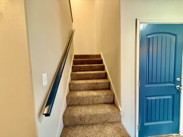a view of front door