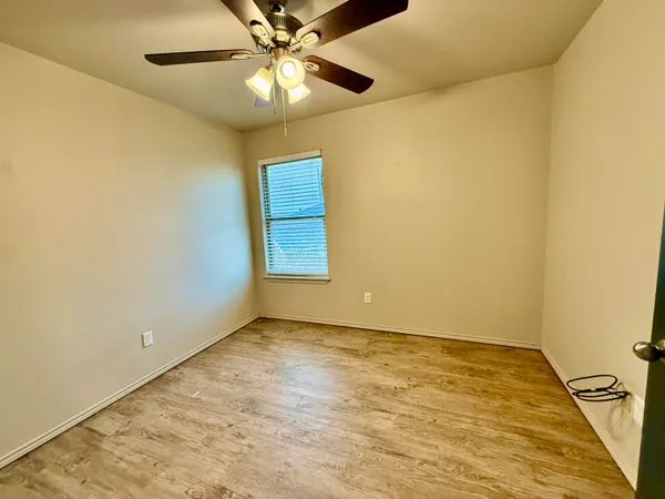 a view of a garage