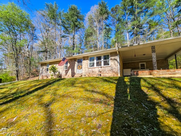 265 Tyler Road Ellijay, GA 30540 - Photo 36 of 43 a view of a swimming pool with a patio