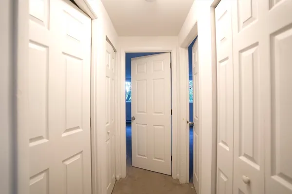a view of a bathroom with a shower