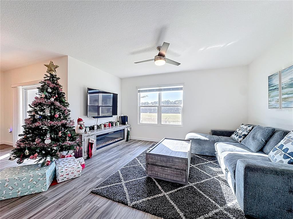 348 Talisi Loop St. Cloud, FL 34771 - Photo 13 of 35 a living room with furniture and a flat screen tv