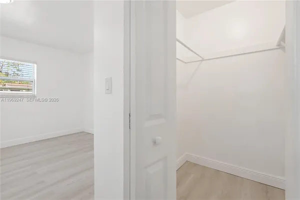 a view of a small space