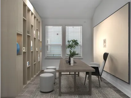 a view of kitchen with stainless steel appliances granite countertop a stove and a refrigerator