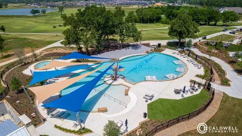 a view of a golf course
