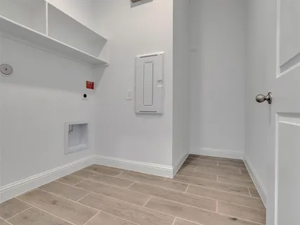 a lake view with a garden