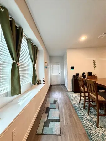 a very nice looking room with a large window