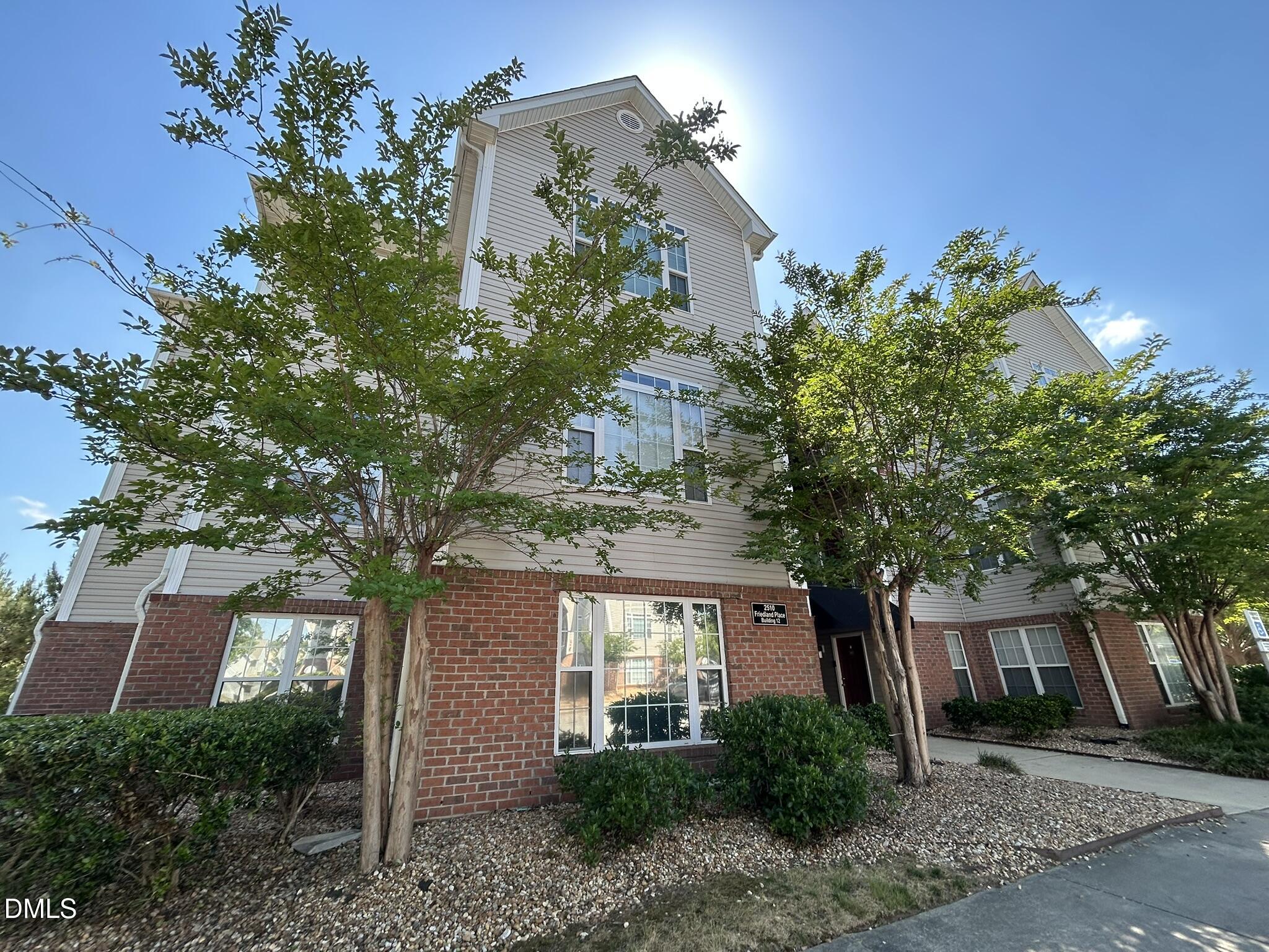 2510 Friedland Place, Unit 102 Raleigh, NC 27617 - Photo 1 of 42 front view of a house