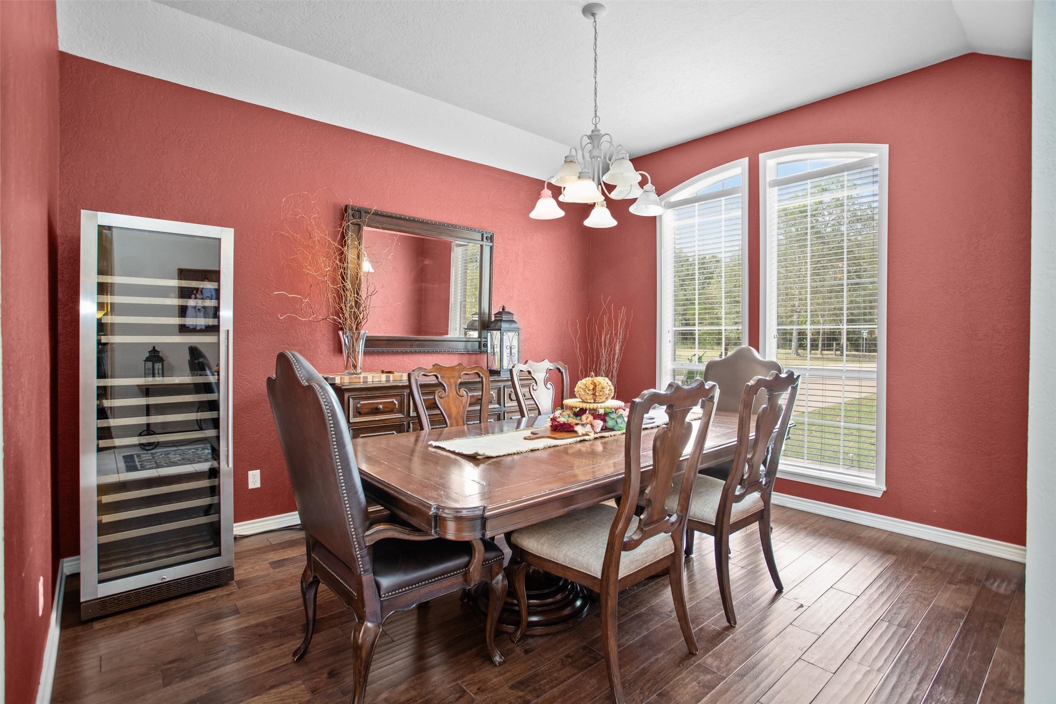 2101 San Antonio Road Crockett, TX 75835 - Photo 14 of 37 a view of a dining room with furniture window and wooden floor