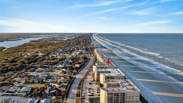an aerial view of a