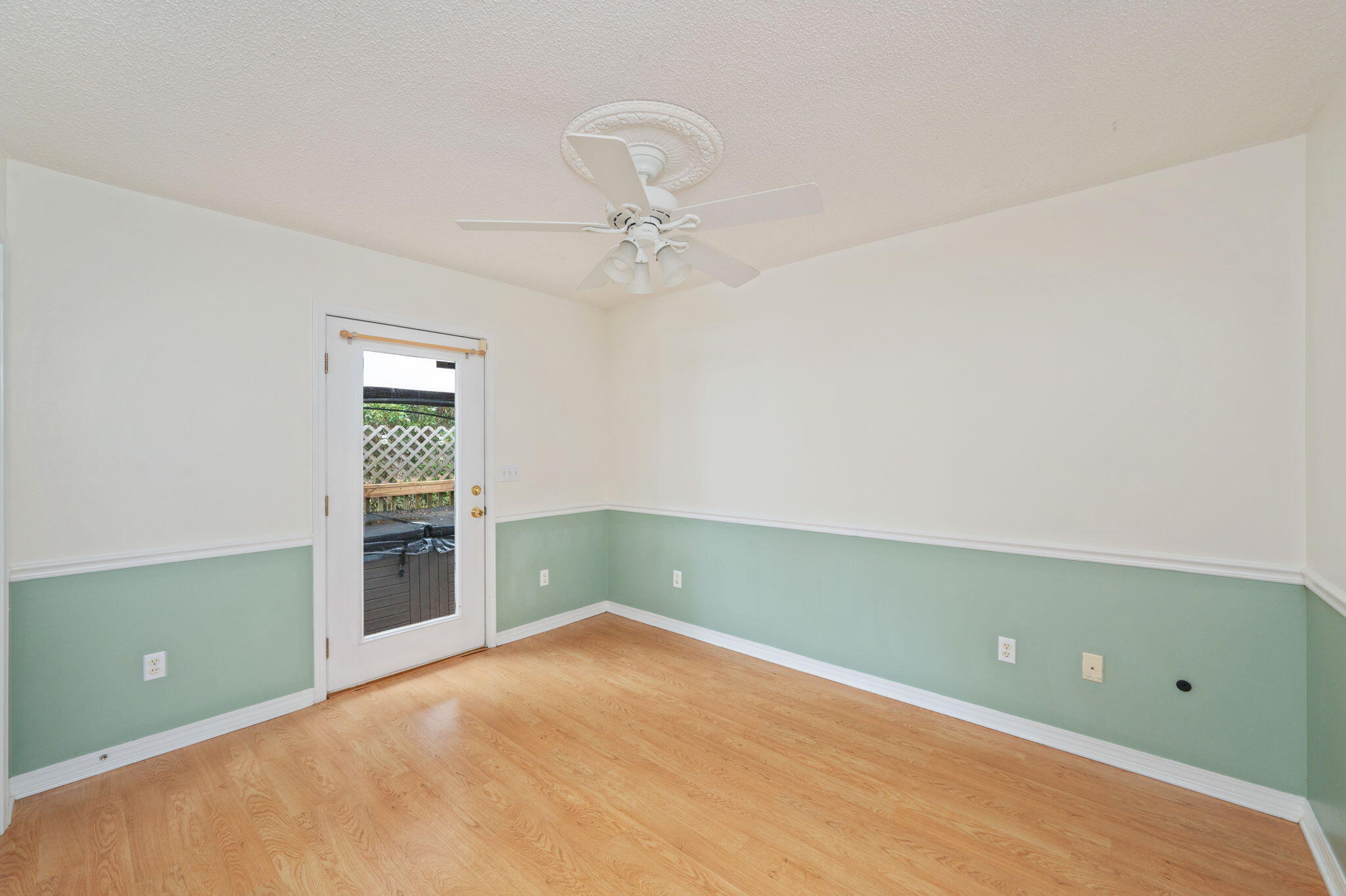 734 Riva Ridge Drive Crestview, FL 32539 - Photo 40 of 53 wooden floor in an empty room
